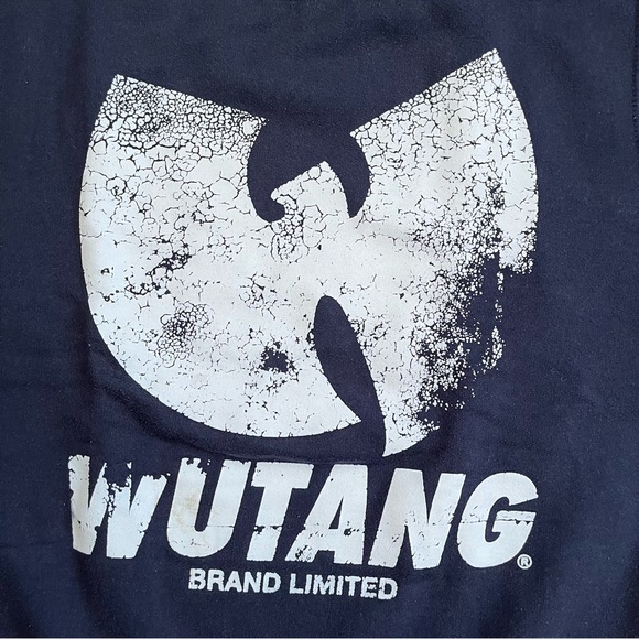 Wu-Tang Sweater Size Medium Rare Shattered Style Wu Logo Authentic Rza Gza - Picture 3 of 10